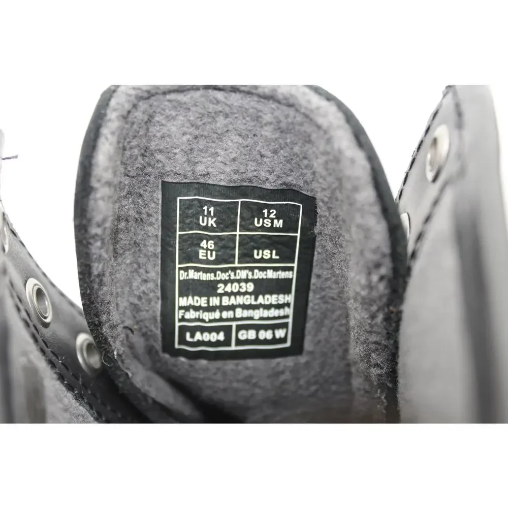 Dr. Martens Doc 1460 Snowplow WP Boots Wintergrip 24039 Black 8-eye Men's US 12M
